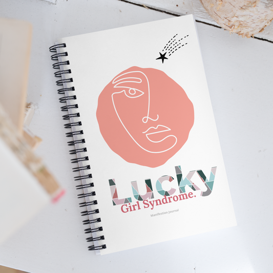 Lucky Girl Manifestation Spiral Journal