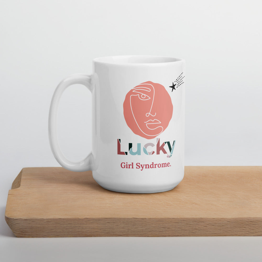 Lucky Girl Glossy Mug