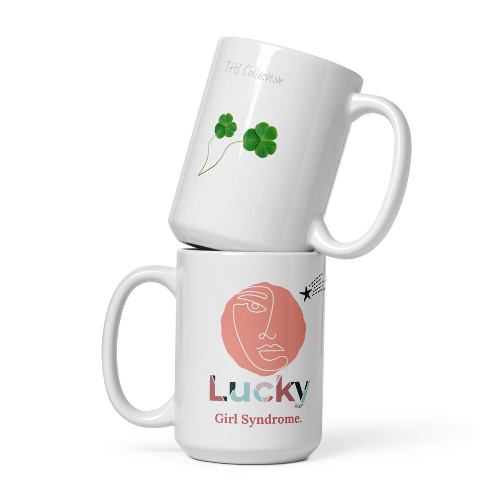 Lucky Girl Glossy Mug