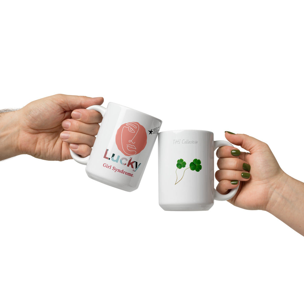 Lucky Girl Glossy Mug