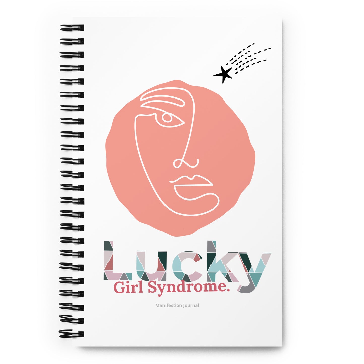 Lucky Girl Manifestation Spiral Journal